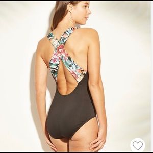 Women's Plunge One Piece Swimsuit - Clean Water